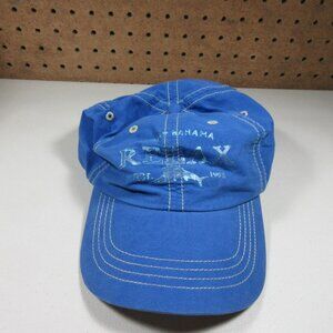 Tommy Bahama mens blue Relax strapback hat OS